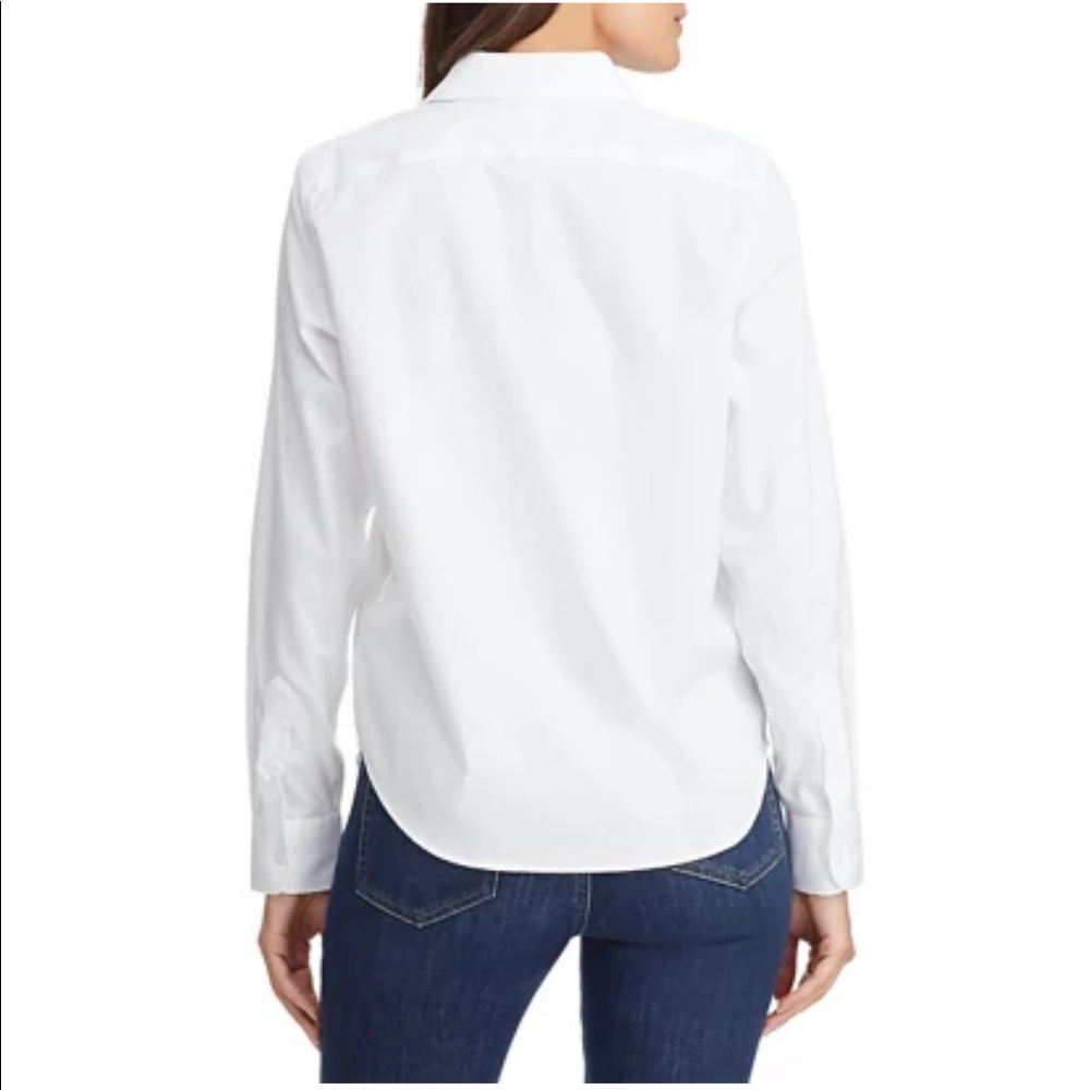 Lauren Ralph Lauren Striped Button Down Top - Picture 4 of 6